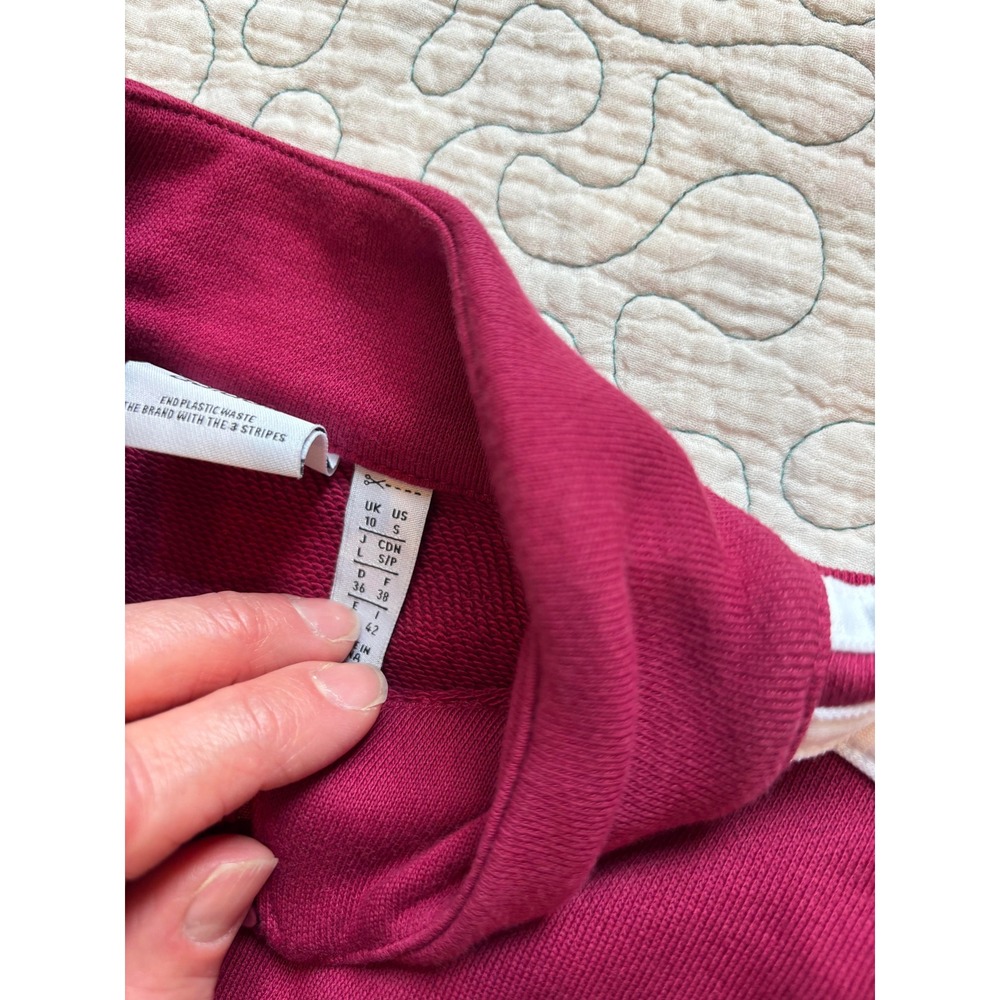 Adidas Originals Womens Quarter Zip‎ Trefoil Size Small NWOT - Picture 5 of 7